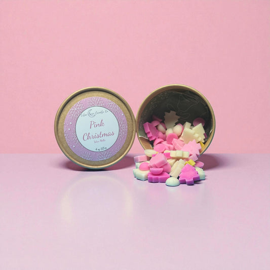 Pink Christmas Wax Melt Bowl