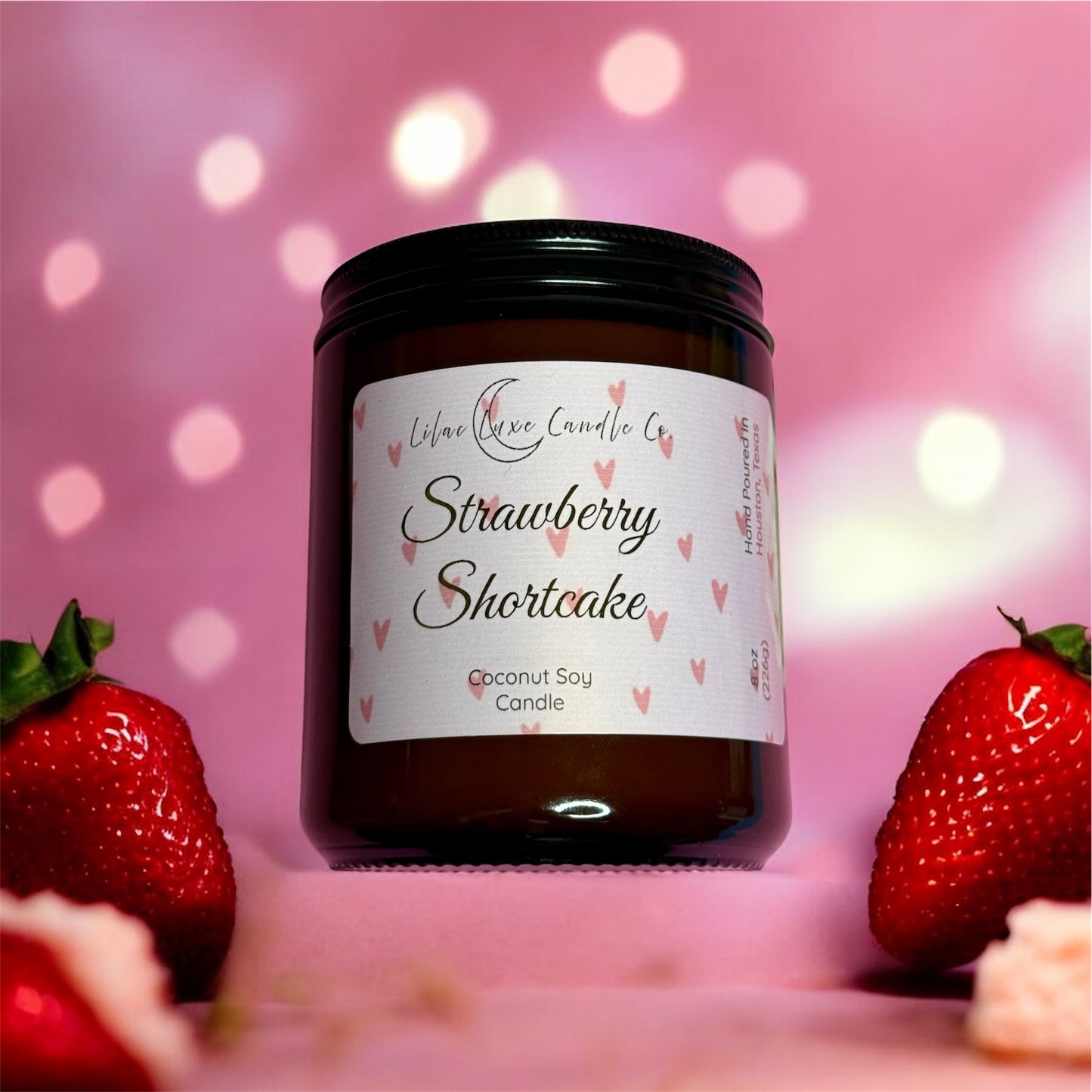 Strawberry Shortcake Candle