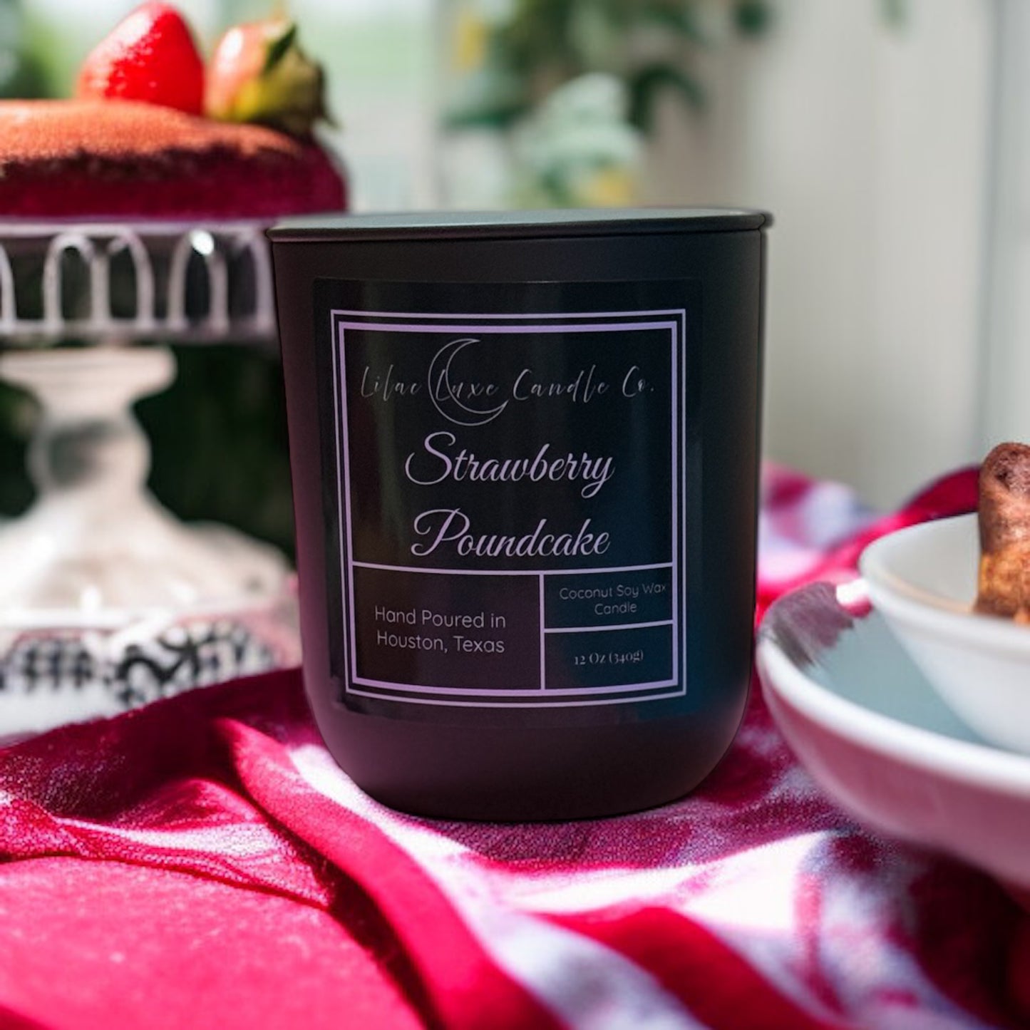 Strawberry Pound Cake Candle