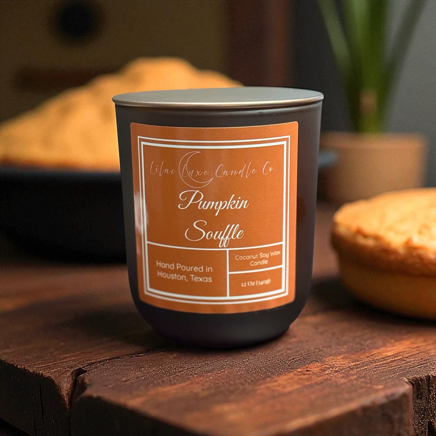 Pumpkin Soufflé Candle